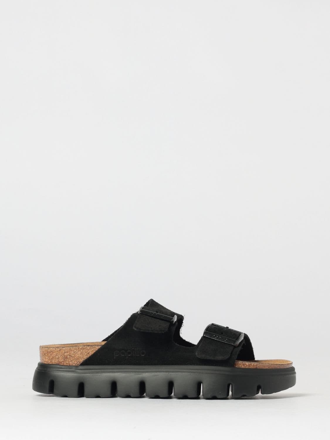 Birkenstock Arizona PAP Flex Platform Sandals in Suede