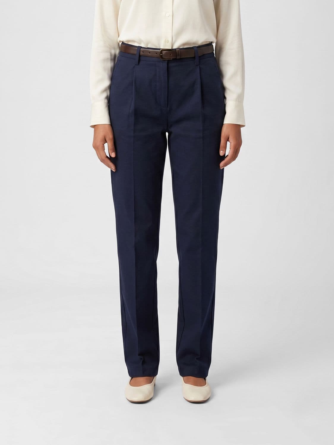 Aspesi Cotton Slim Fit Trousers