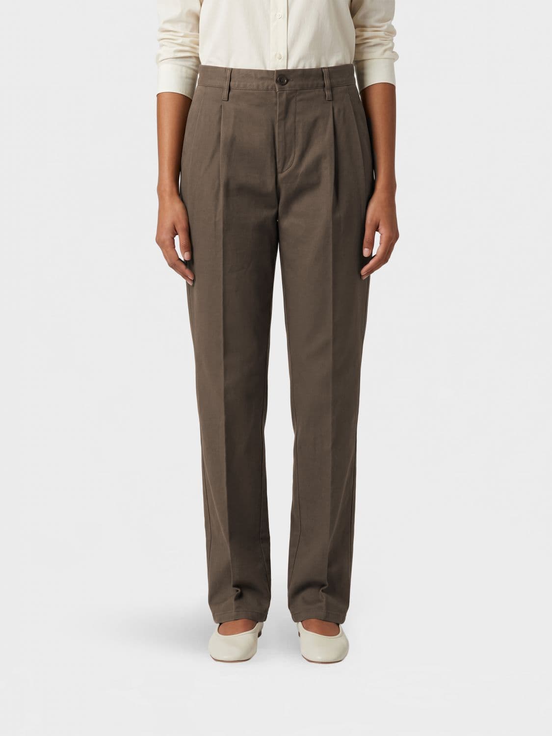 Aspesi Cotton Slim Fit Trousers