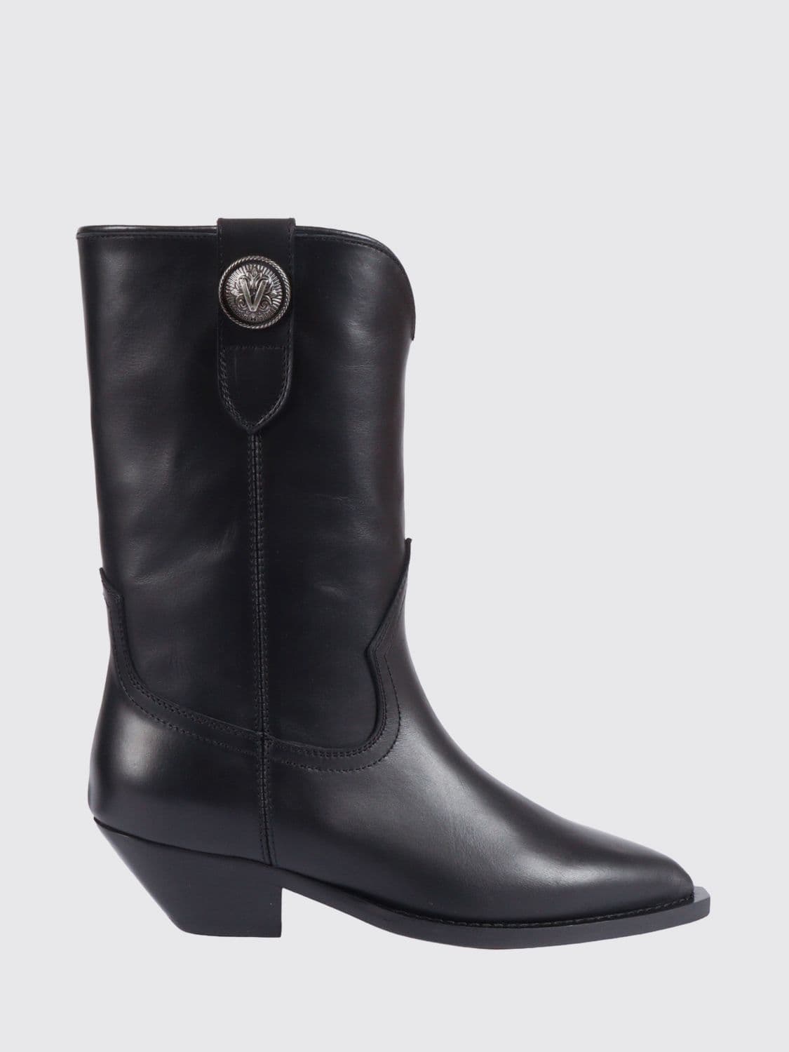 Via Roma 15 Leather Ankle Boots