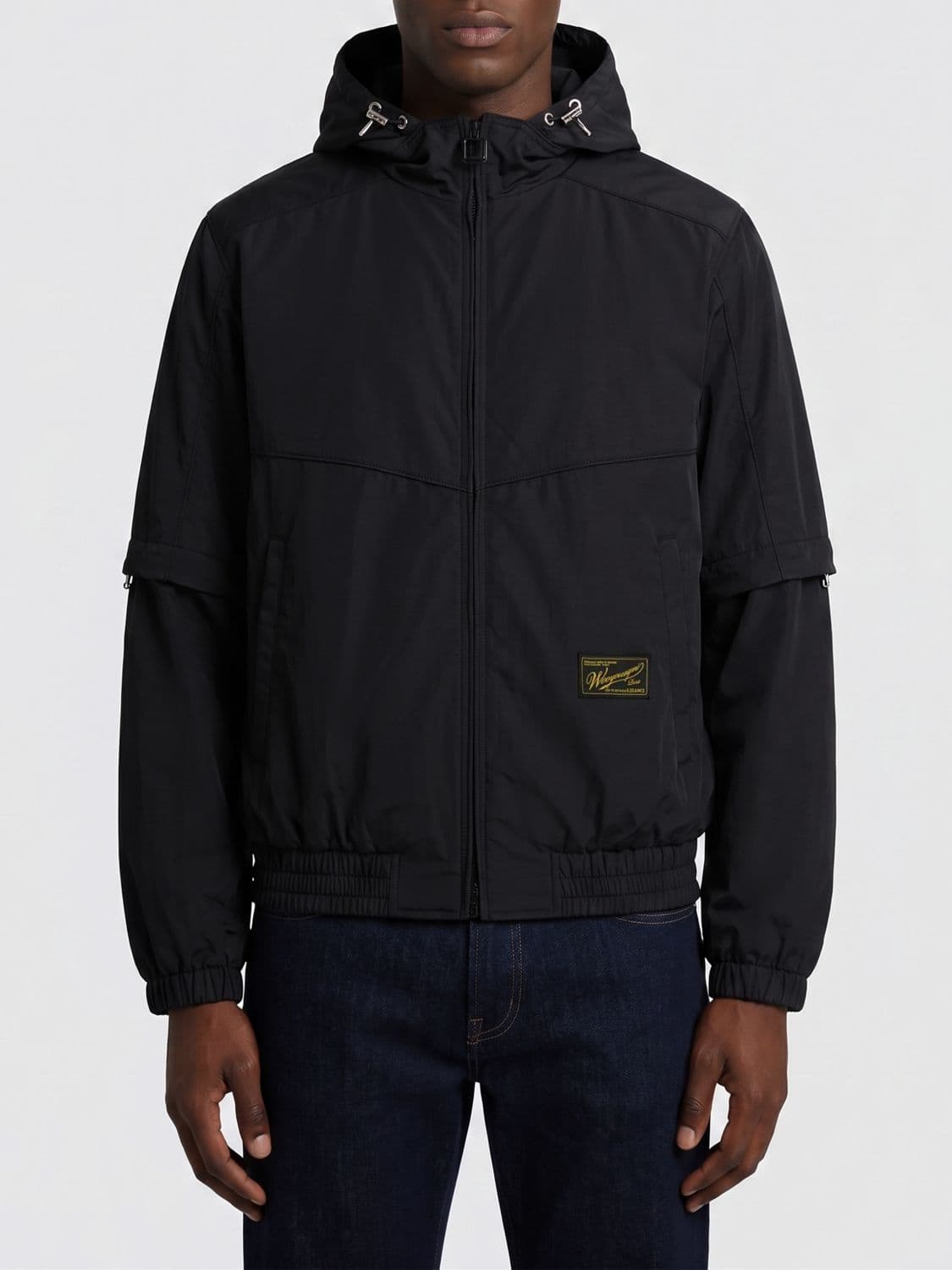 Wooyoungmi Nylon Hooded Windbreaker · 48
