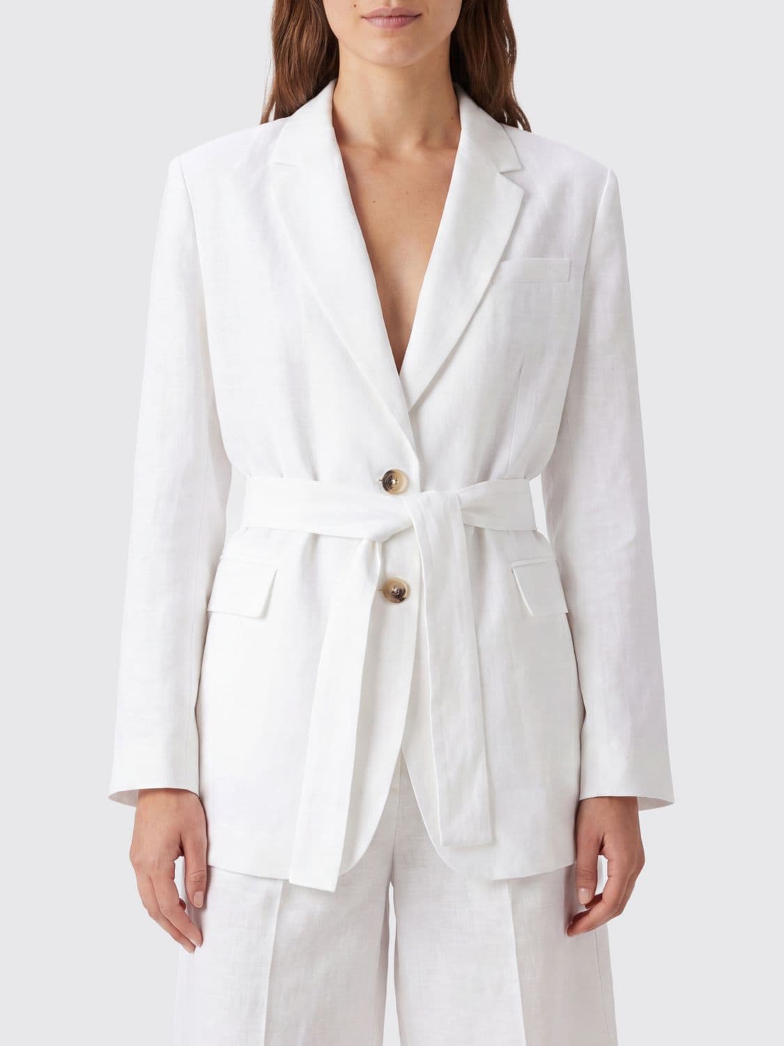 Semicouture Jacket Woman color White