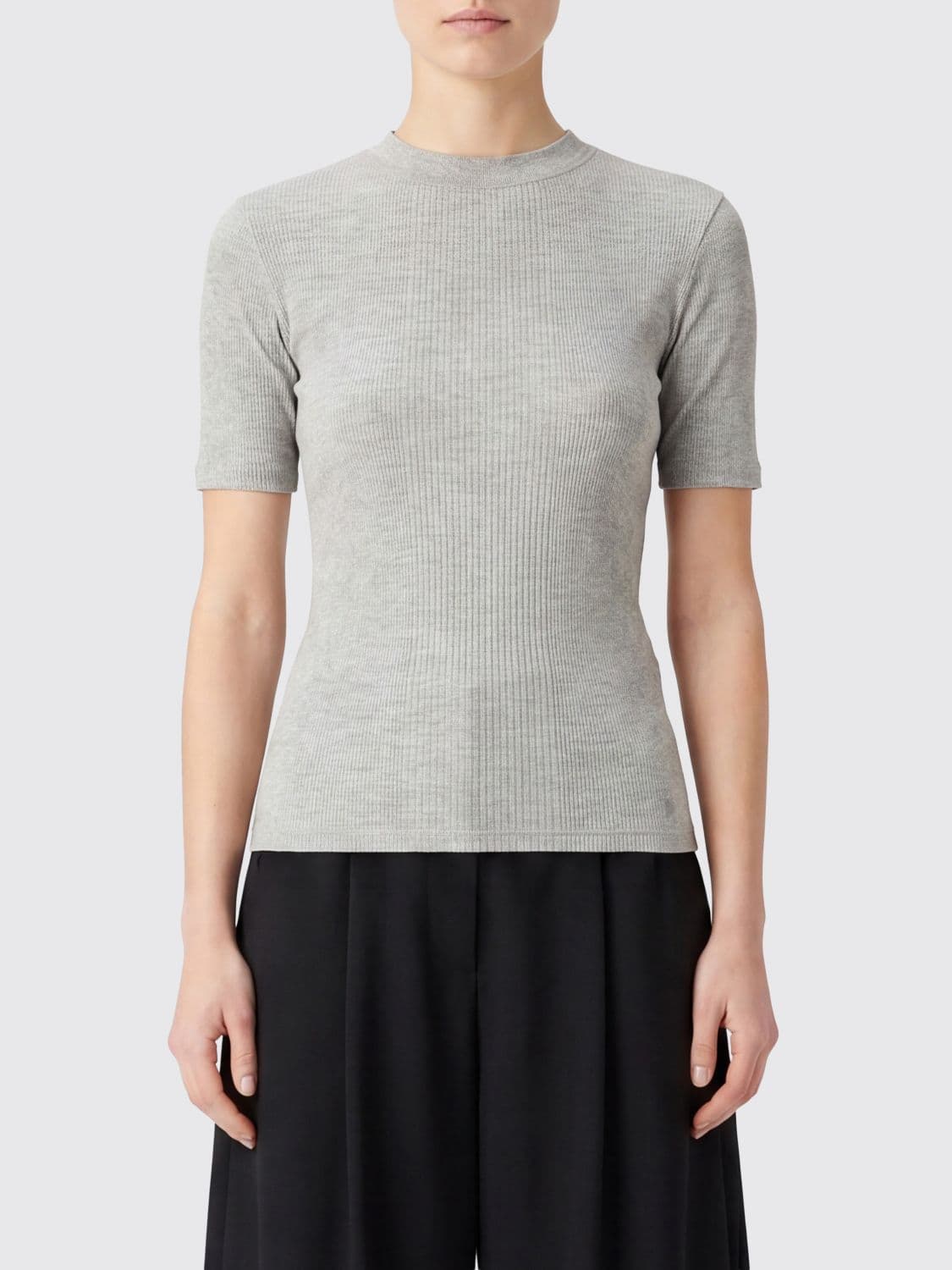 Loulou De Saison T-Shirt Woman color Grey · XL