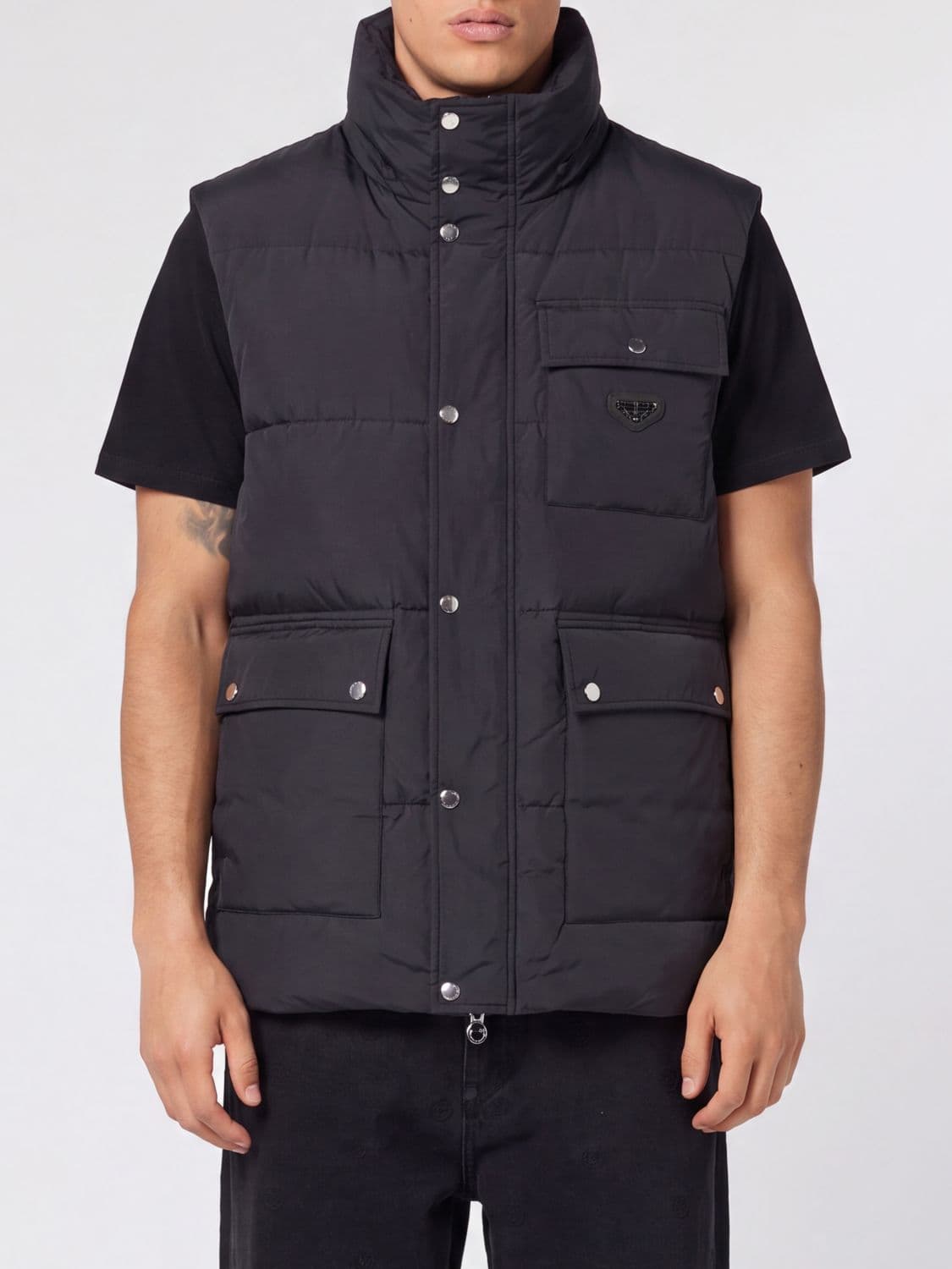 Philipp Plein Suit Vest Men color Black