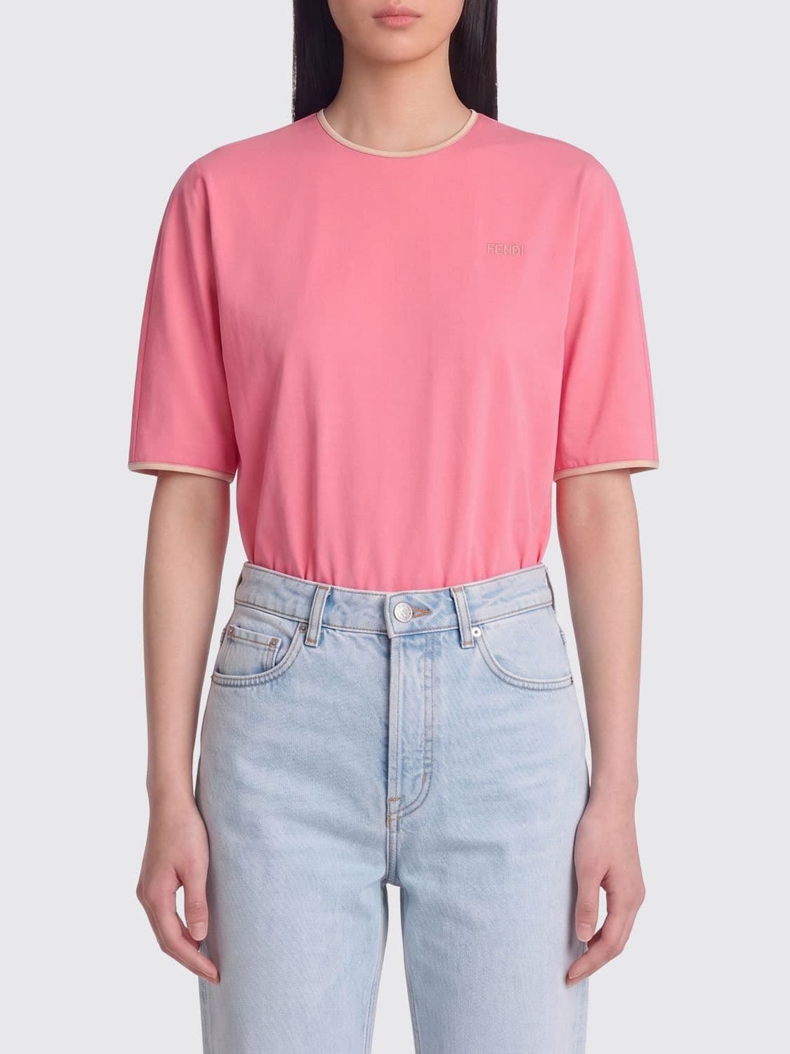Fendi Viscose Blend Bodysuit