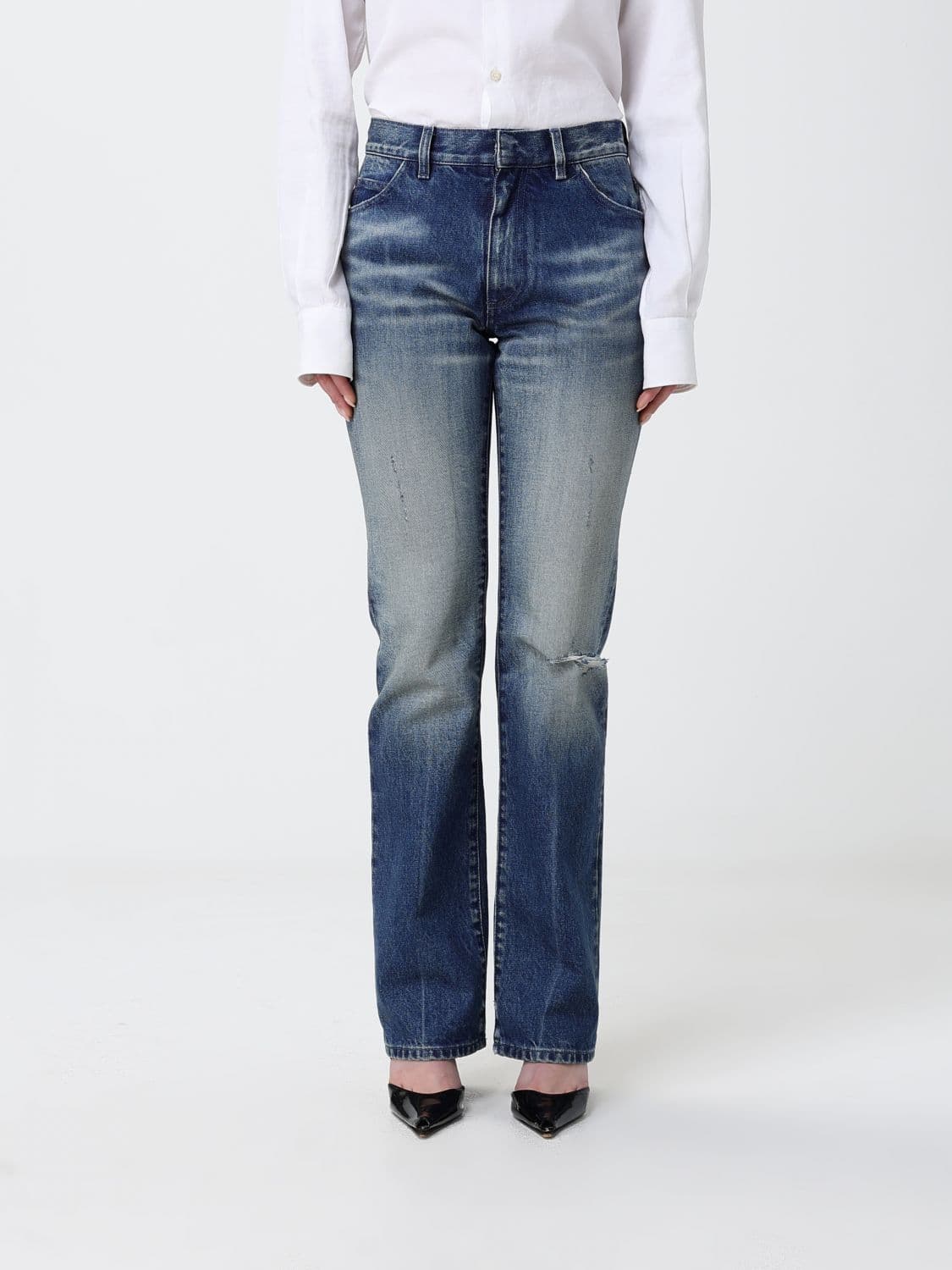 Mm6 Maison Margiela Slim Fit Denim Jeans