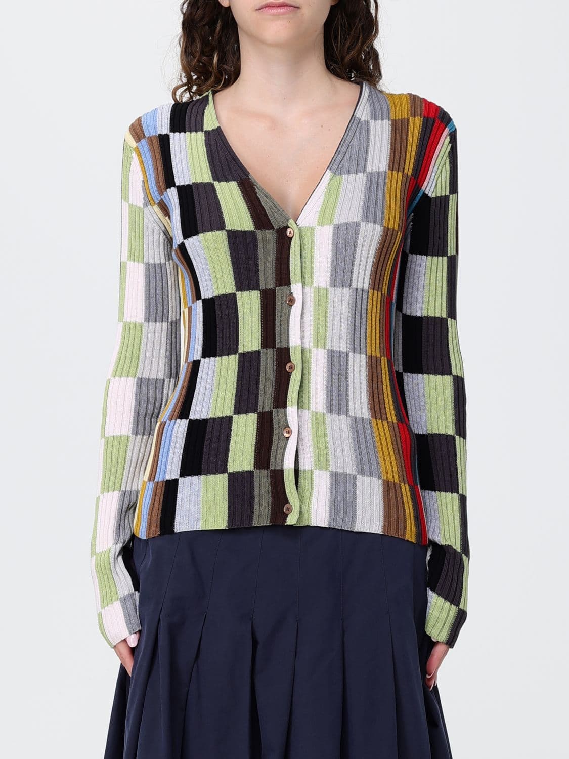 Paul Smith Multicolor Cotton Cardigan