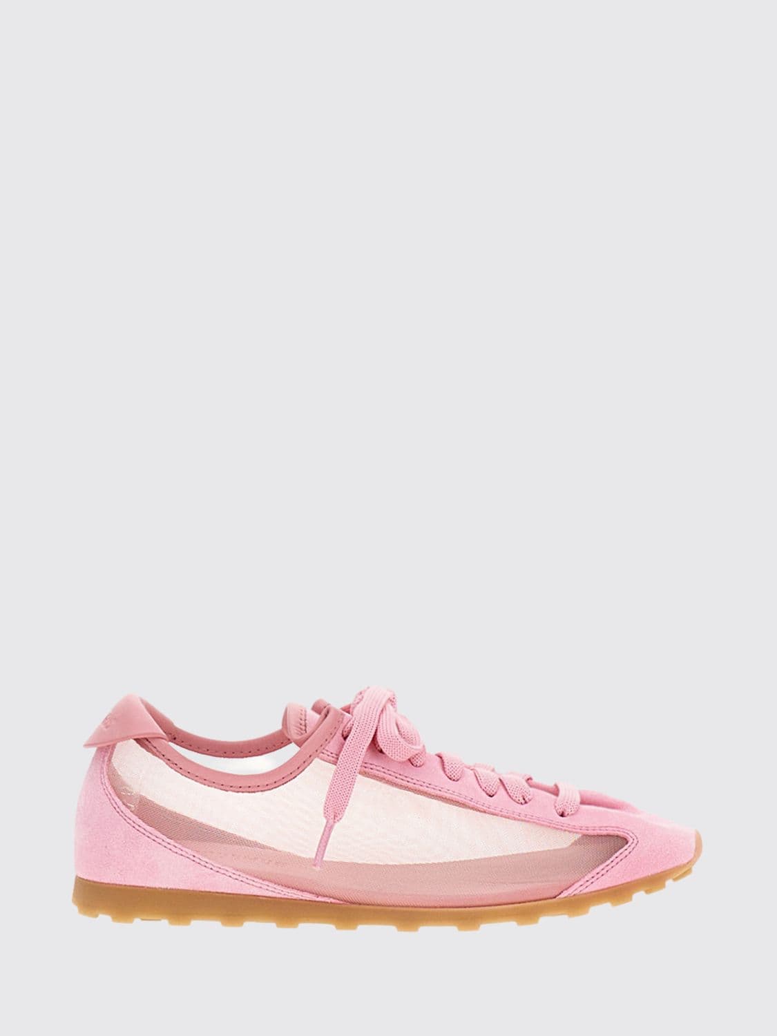 Jacquemus Les Tennis Nylon Mesh and Suede Sneakers