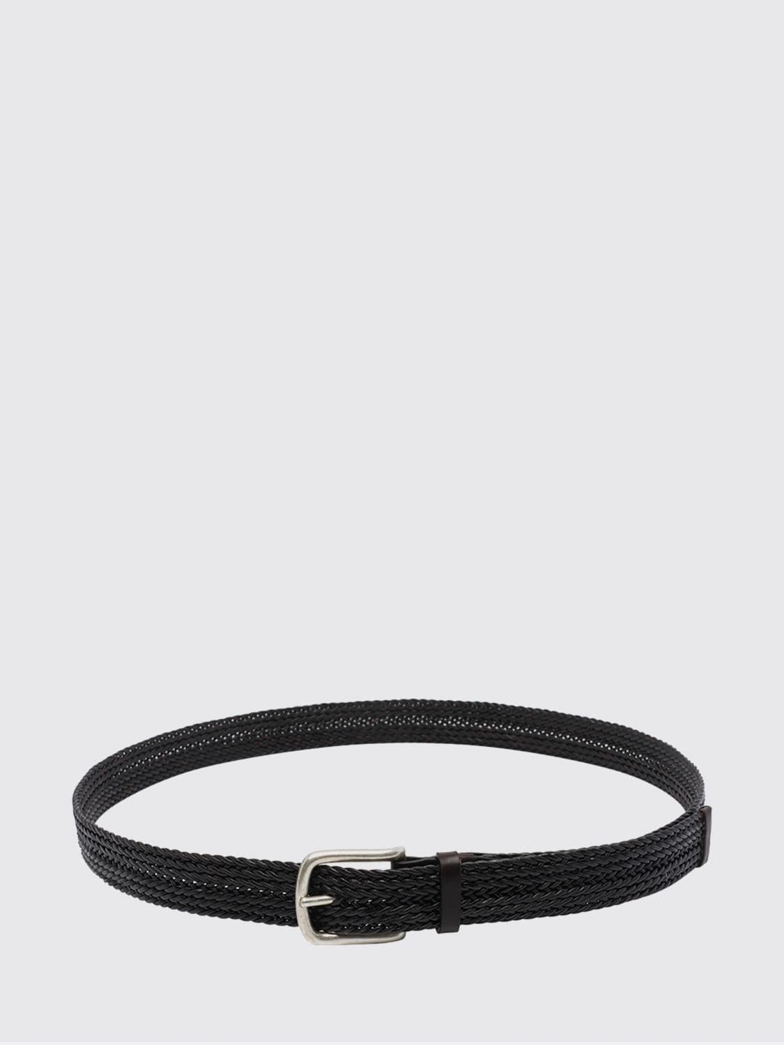 Orciani Woven Leather Belt