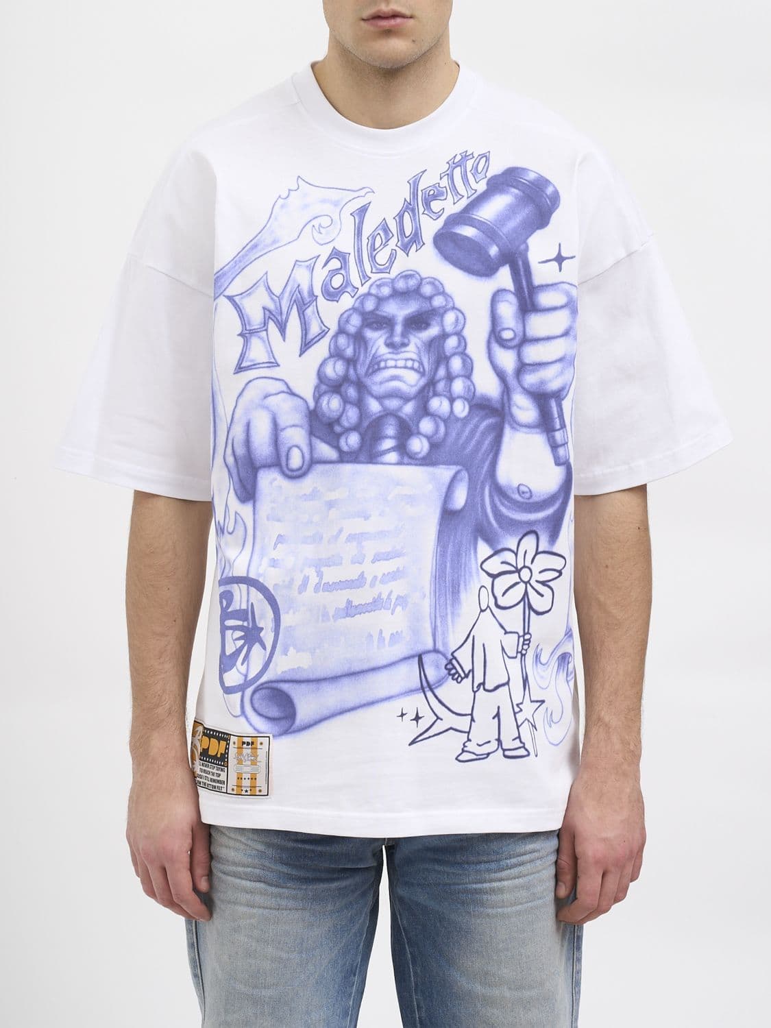 Pdf Printed Cotton T-Shirt