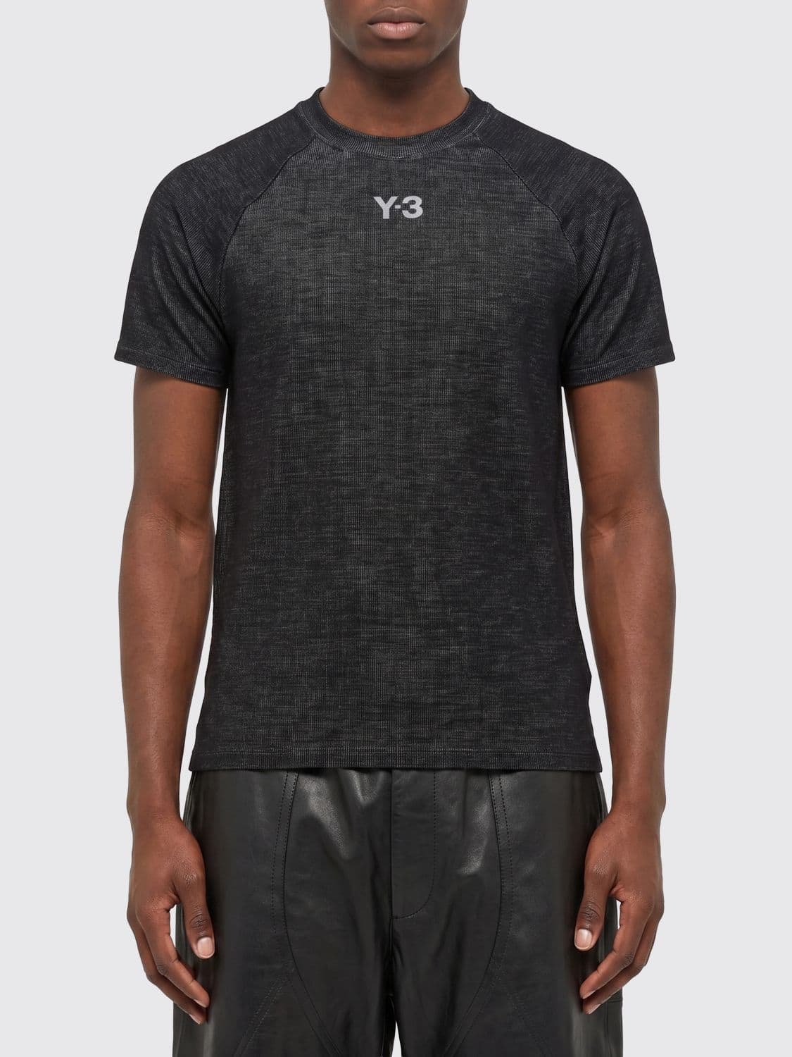Y-3 Printed Wool Blend T-Shirt
