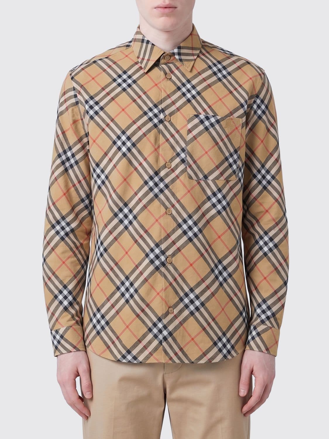 Burberry Check Linen Shirt