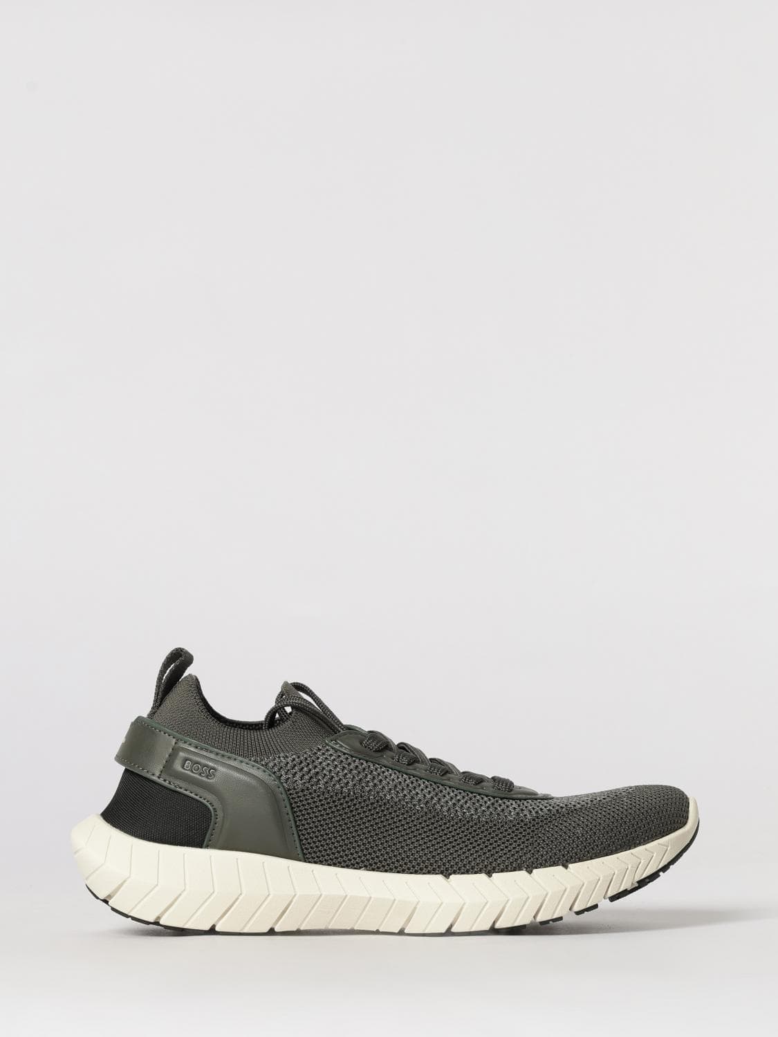Boss Motion Sneakers in Crochet Knit