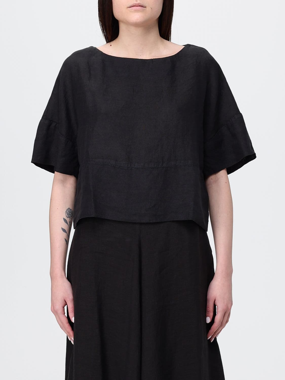 120% Lino Linen Blouse · 38