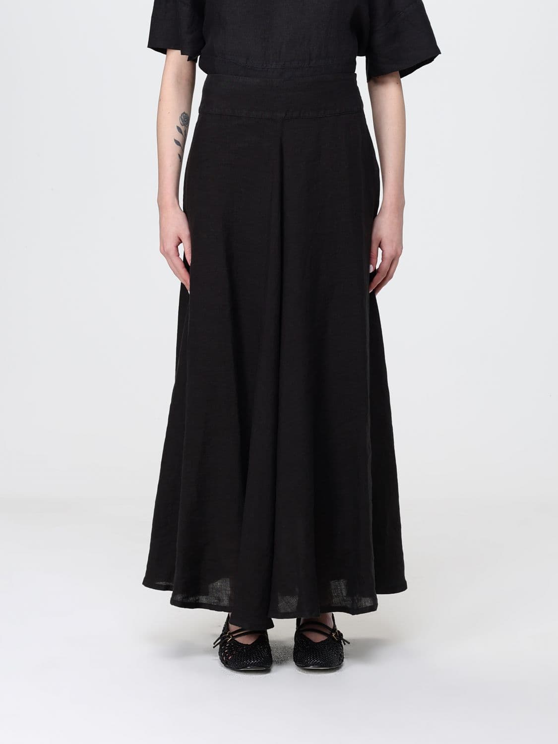 120% Lino Linen Circle Skirt