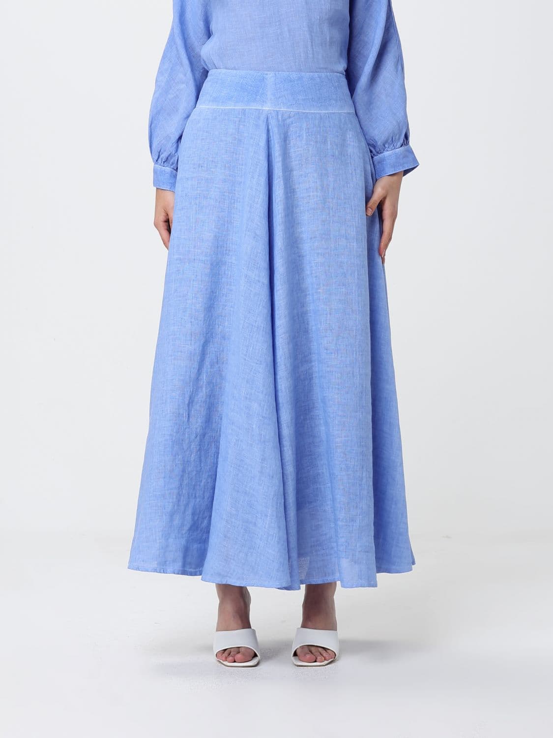 120% Lino Linen Circle Skirt