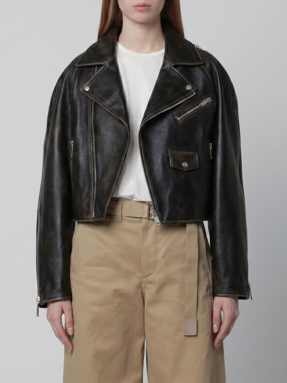 Halfboy Leather Jacket · S