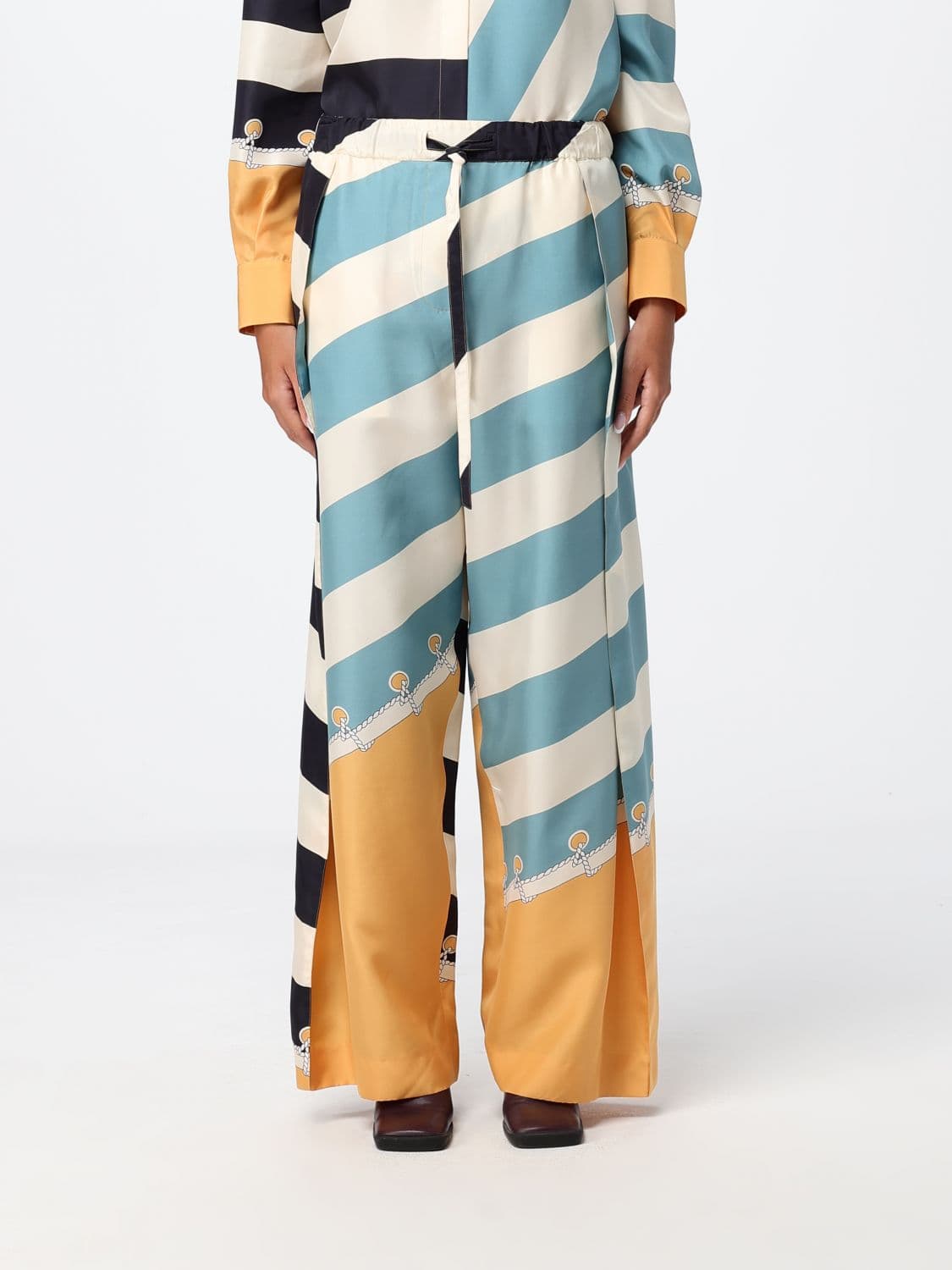 Loewe Pants Woman color Multicolor · L