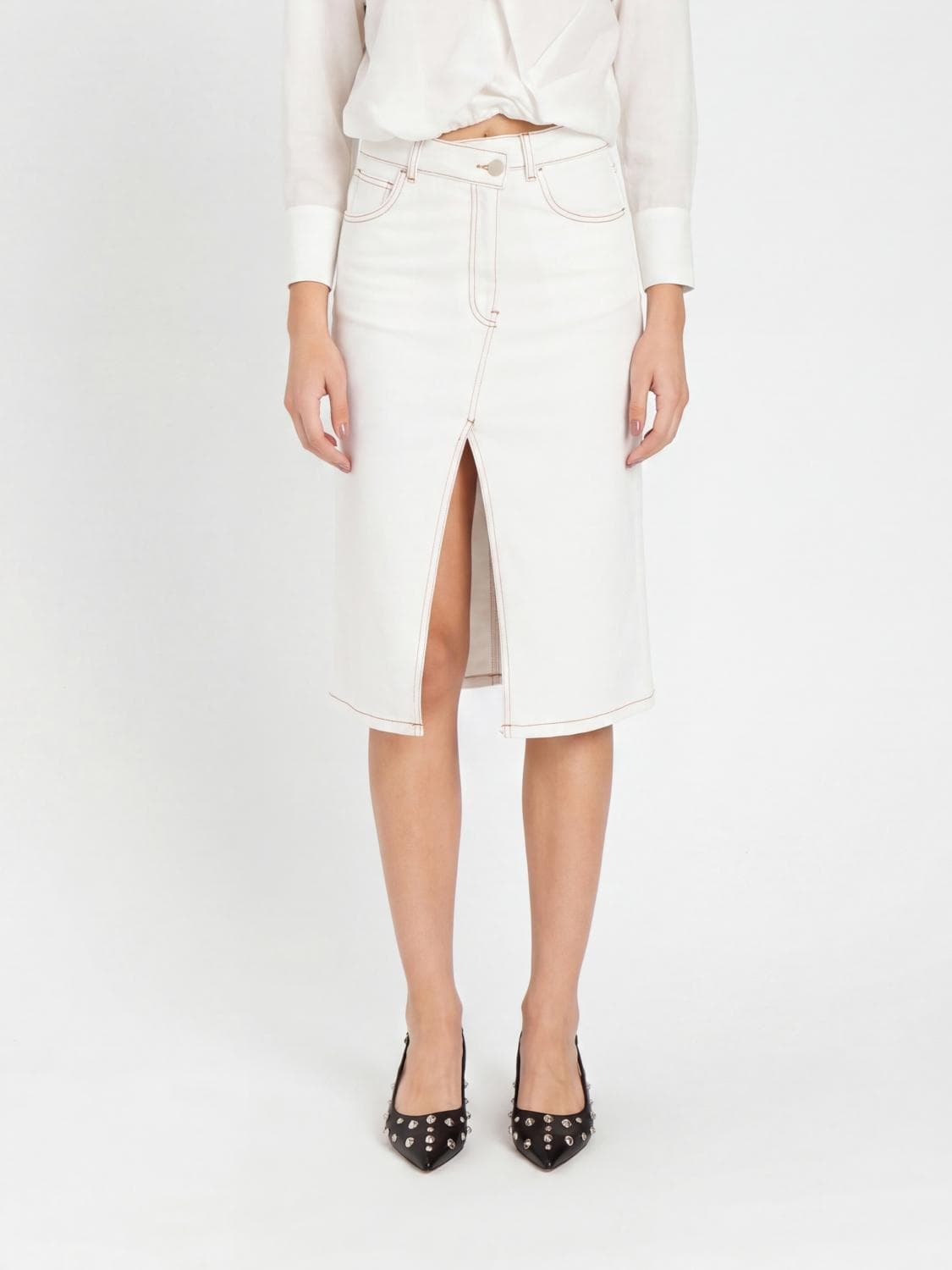 Actitude Twinset Denim Skirt