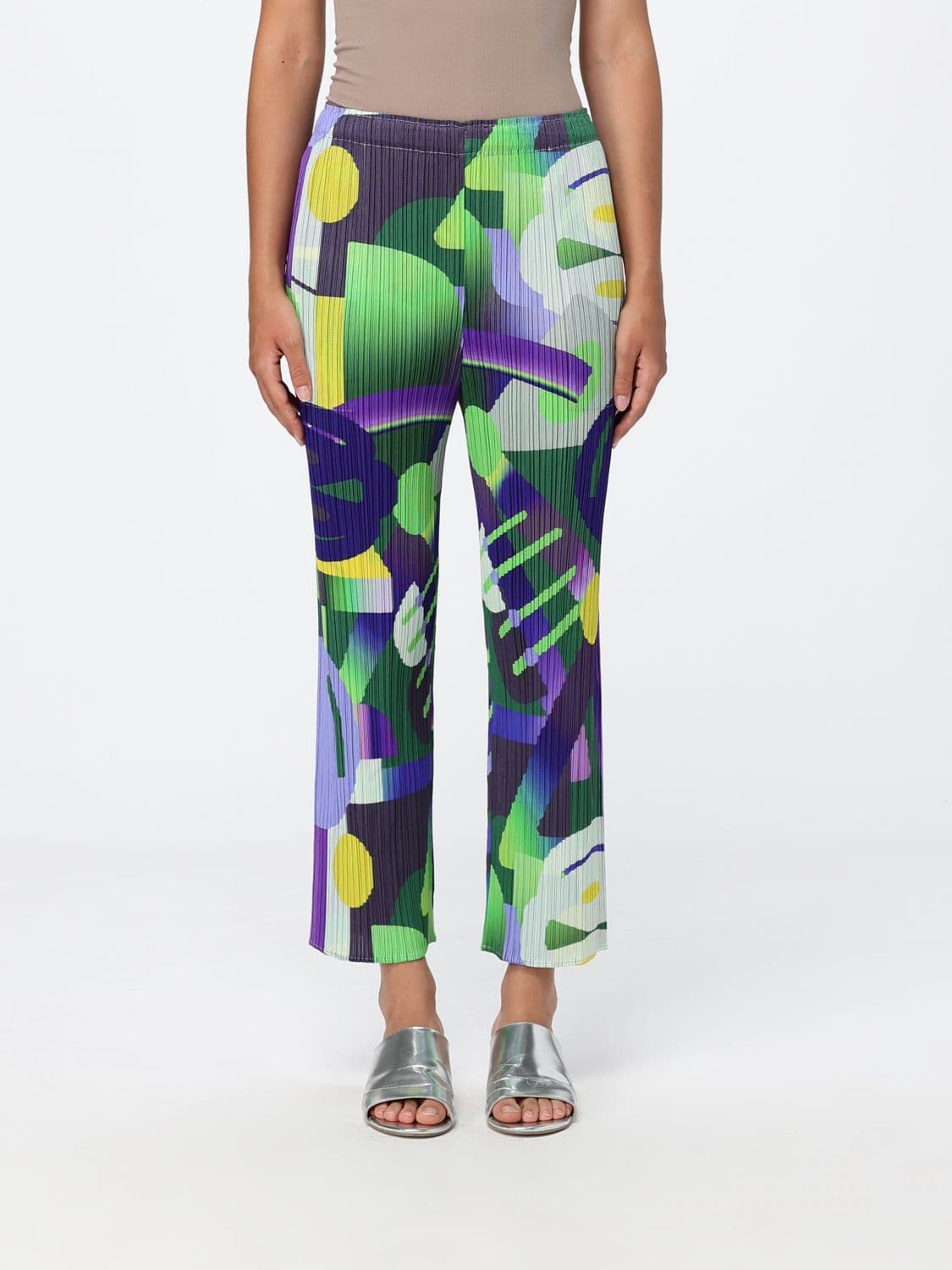Pleats Please Issey Miyake Pants Woman color Pink