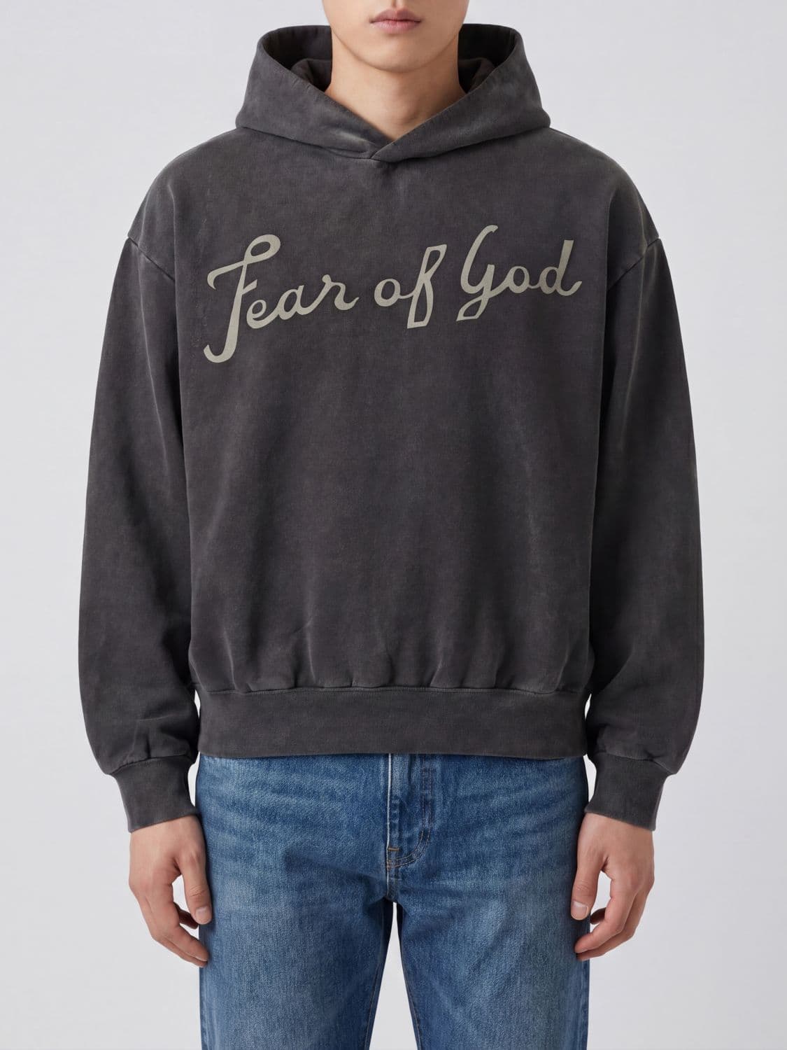 Fear Of God Cotton Hoodie With Logo