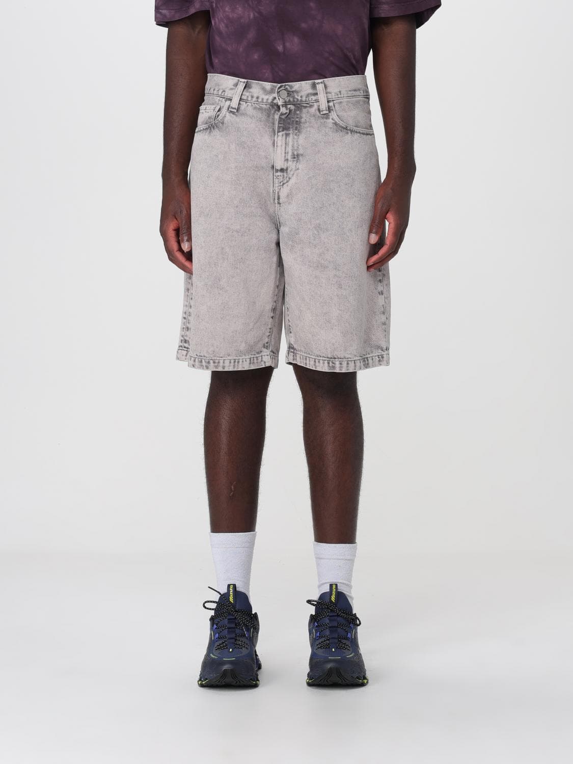 Carhartt Wip Cotton Denim Shorts
