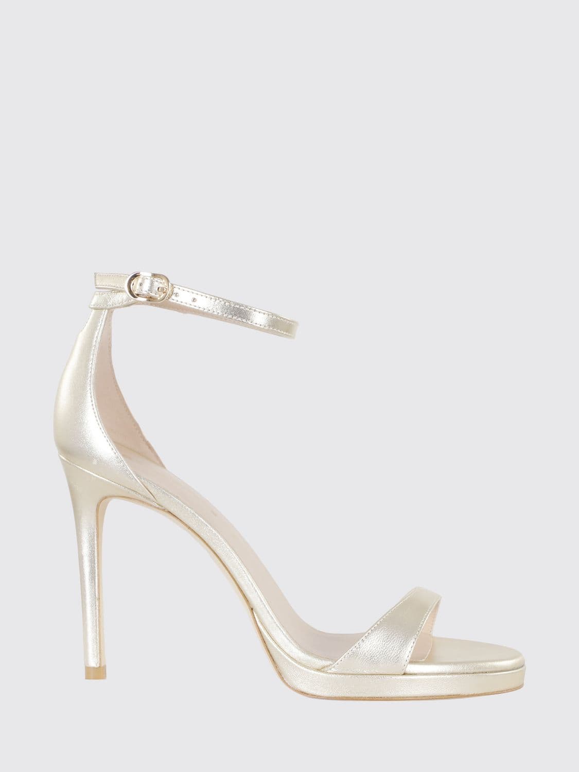 Stuart Weitzman Laminated Nappa Sandals