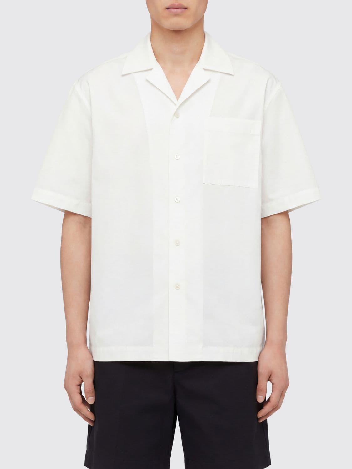 Bottega Veneta Cotton Poplin Casual Shirt