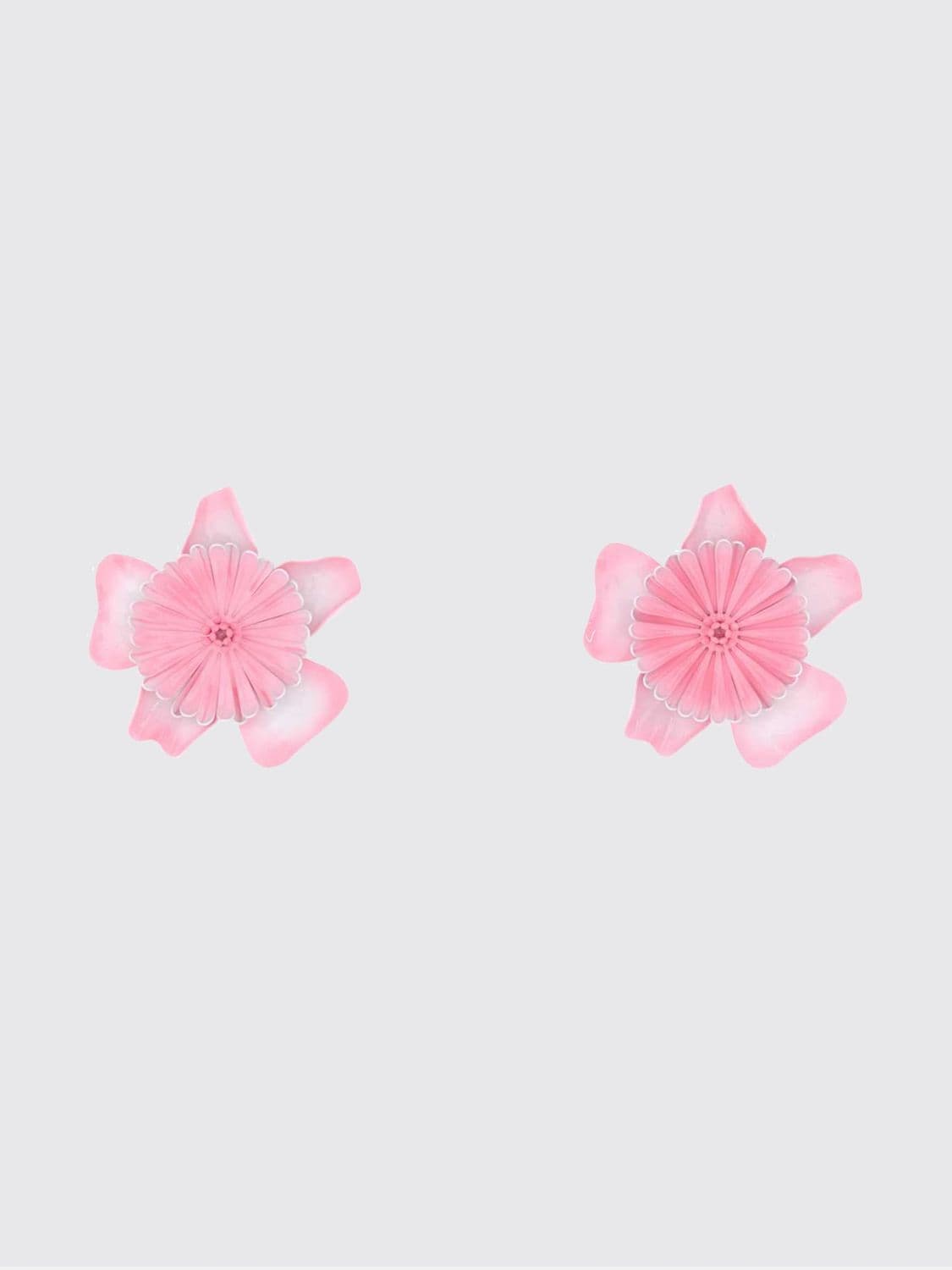 Chloé Bloom Enamelled Brass Earrings · OS
