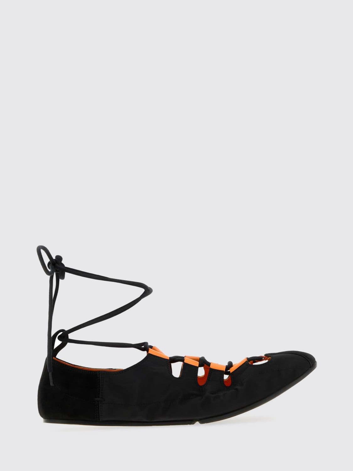 Alaïa Nylon Ballerina Flats