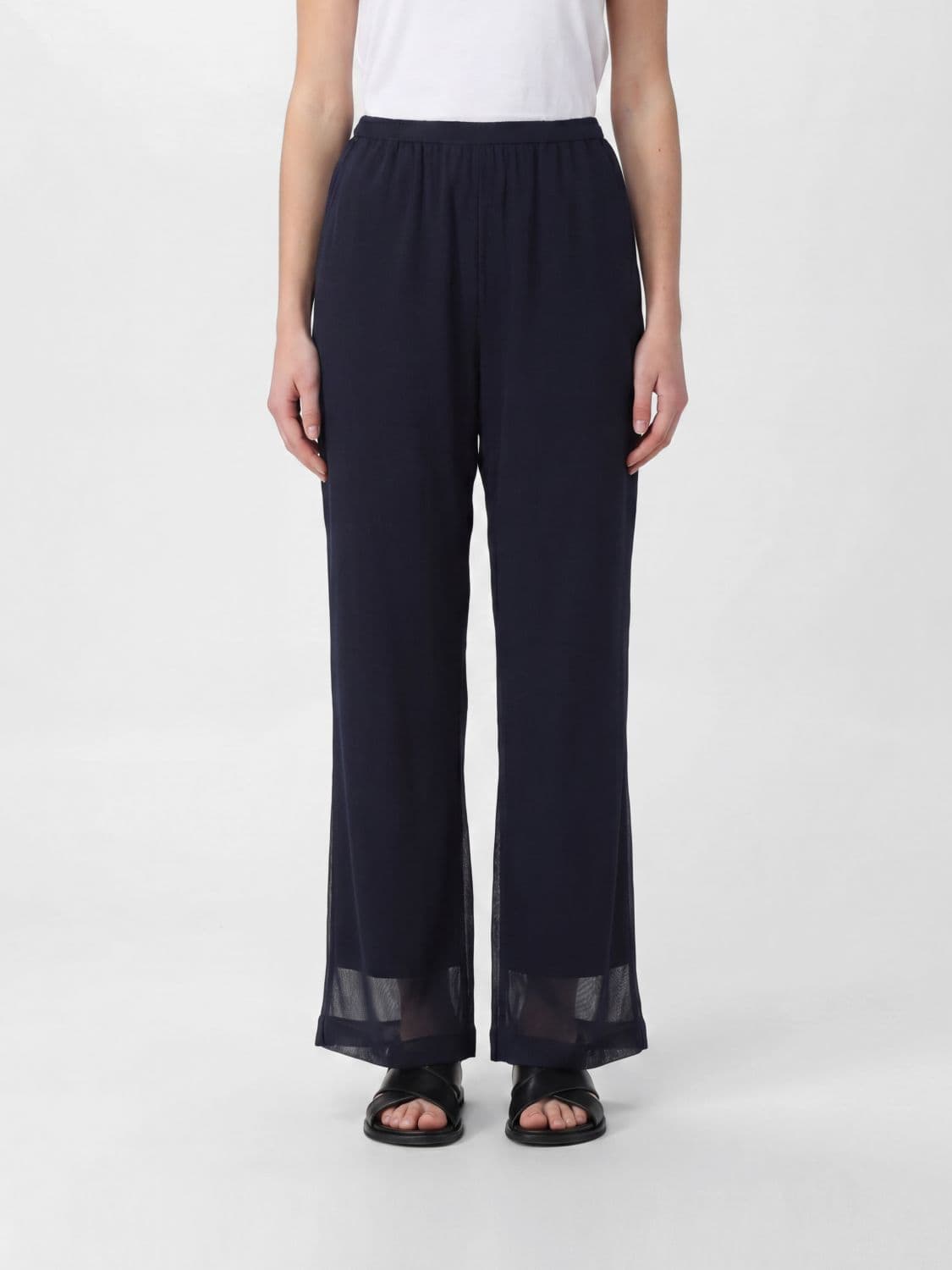 Ferragamo Jersey Straight Leg Trousers · S