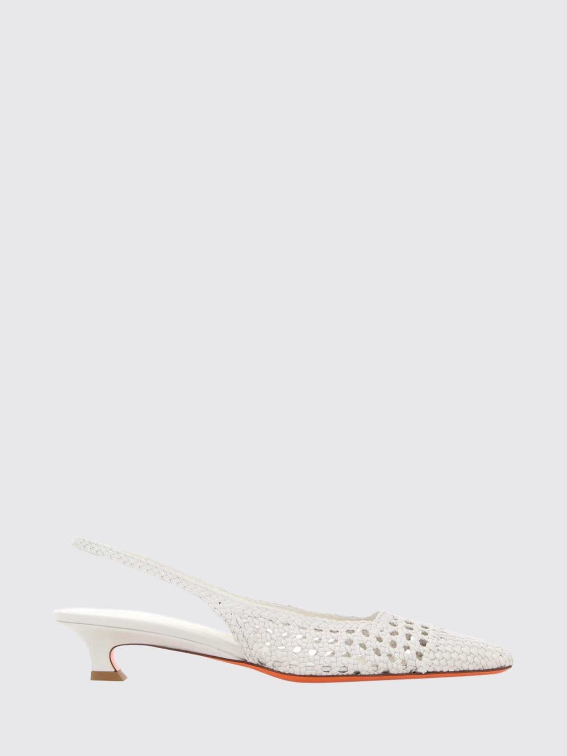 Santoni Pump Woman color White
