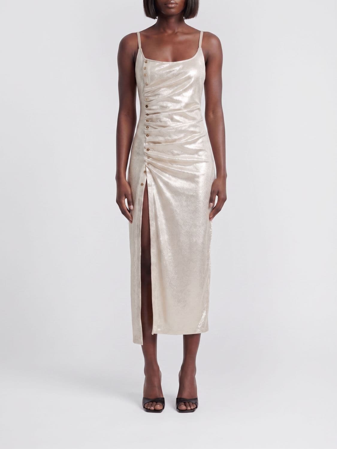 Rabanne Viscose Blend Midi Dress