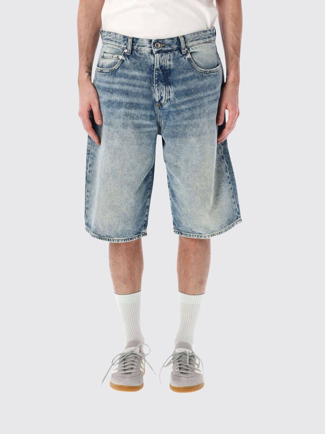 Icon Denim Los Angeles Cotton Denim Shorts · 31