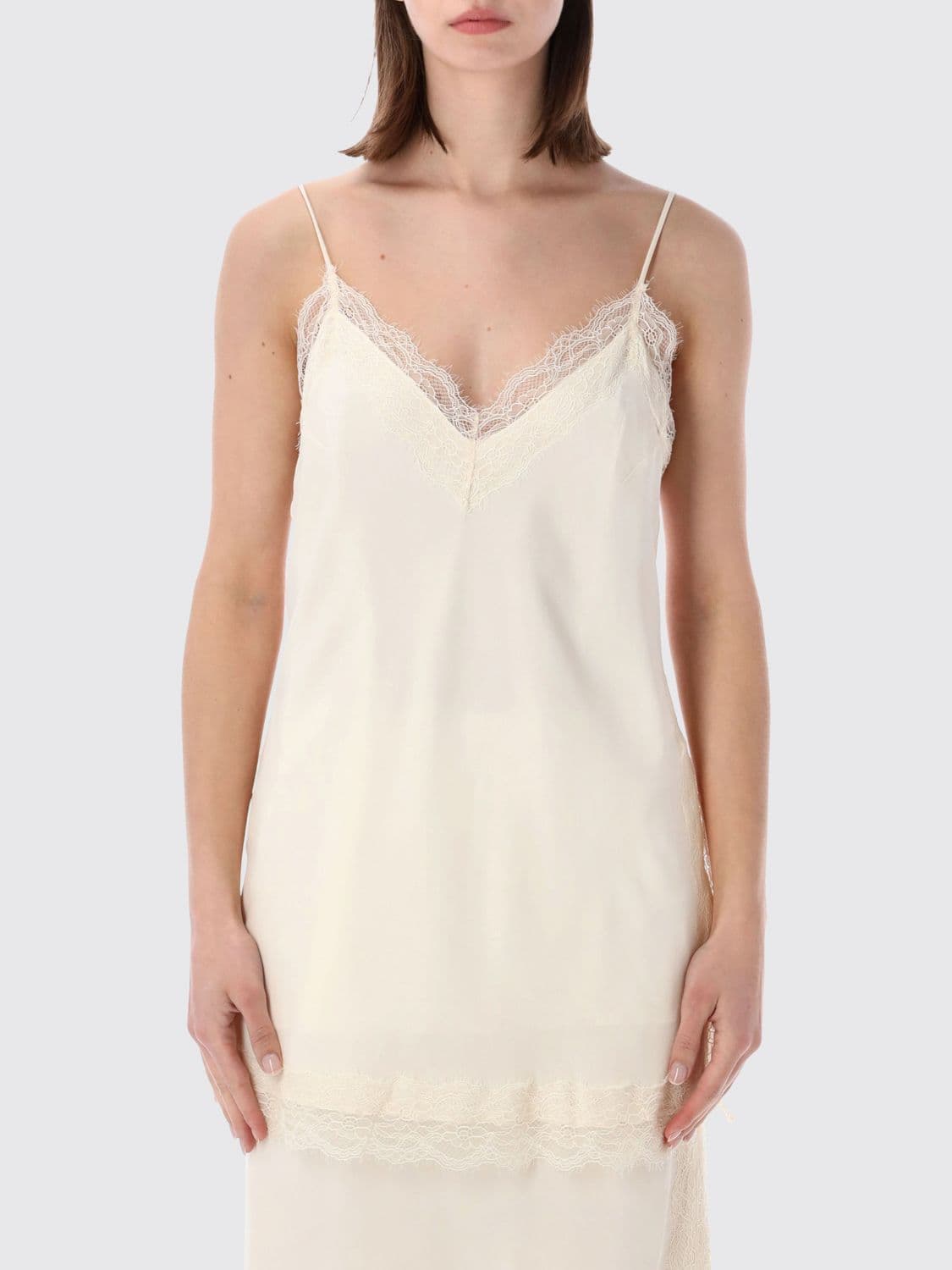 Rohe Silk Blend and Lace Top