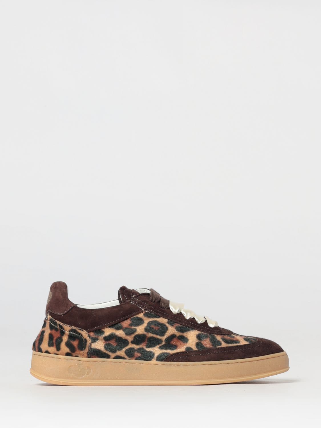 Soldini 80 Akira Suede and Animalier Pony Skin Sneakers