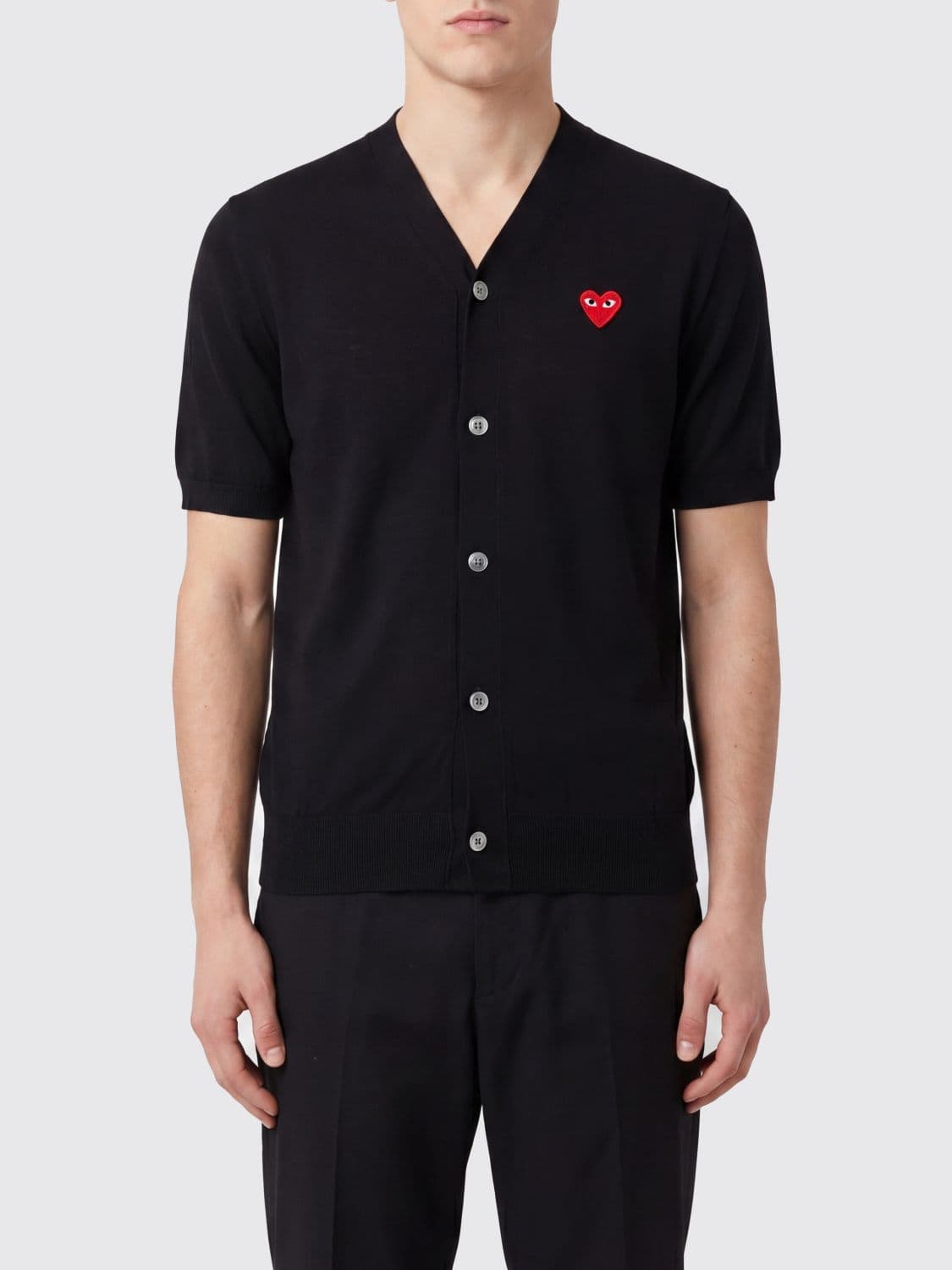 Comme Des Garçons Play Wool Cardigan