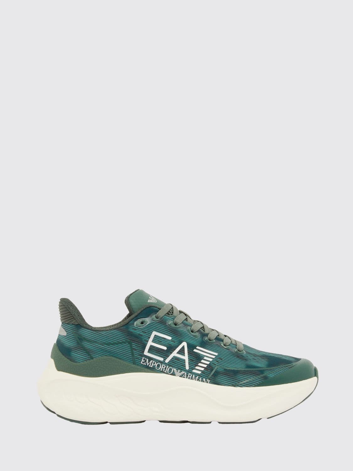 Ea7 Printed Polyester Sneakers · 44
