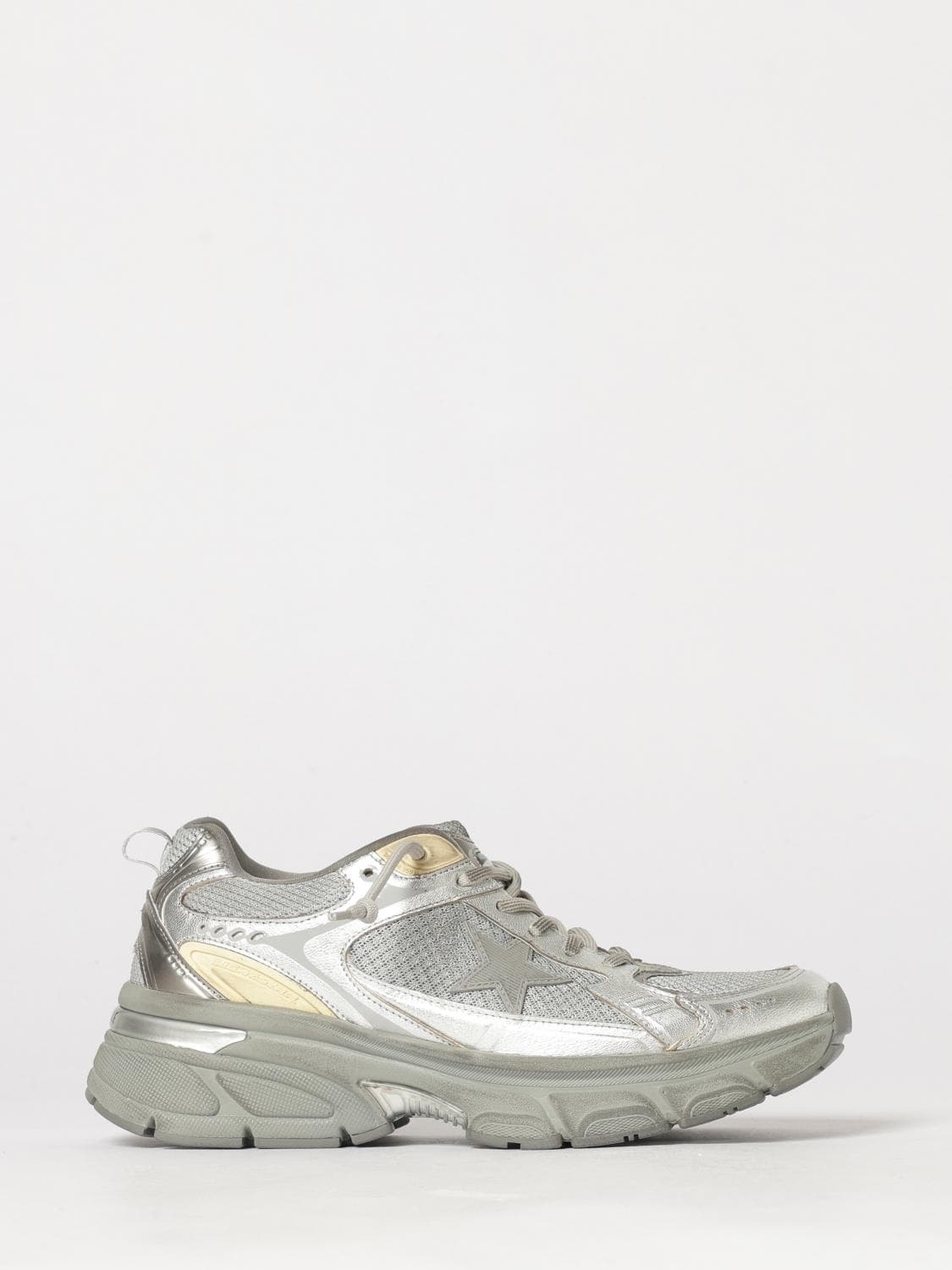 Golden Goose Sneakers Men color Silver