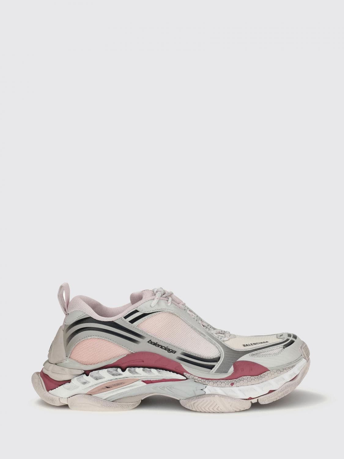 Balenciaga Mesh and Rubber Triple S.2 Sneakers