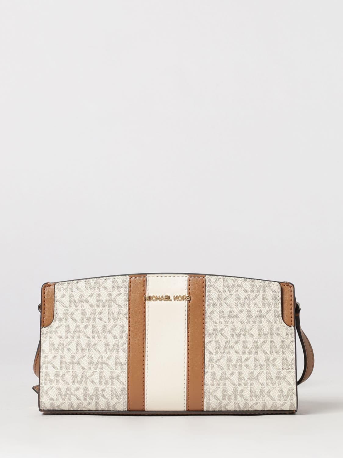 Michael Kors Becca Bag in Coated Cotton with Printed MK Monogram · OS
