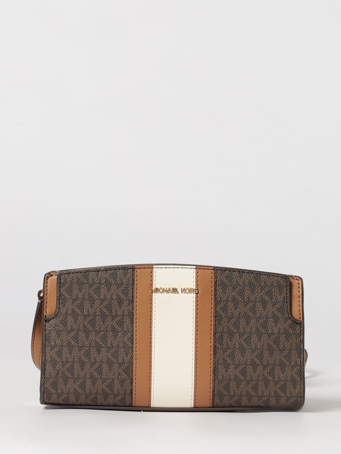 Michael Kors Becca Bag in Coated Cotton with Printed MK Monogram · OS