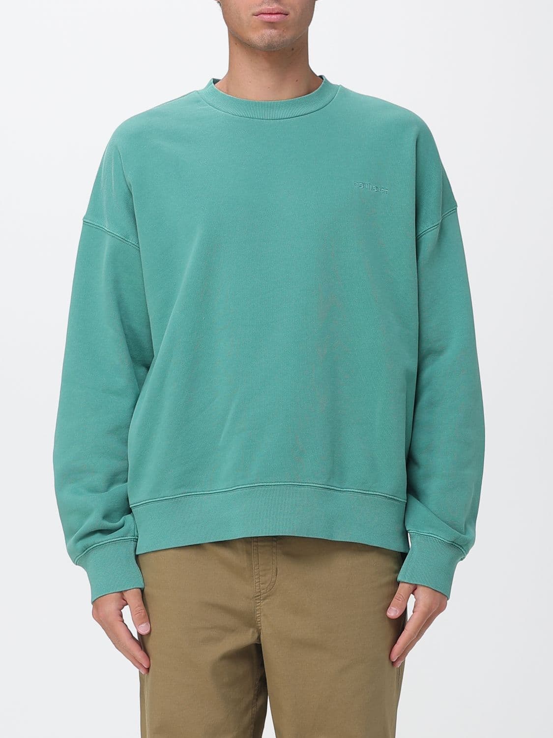 Carhartt Wip Cotton Crew Neck Sweatshirt