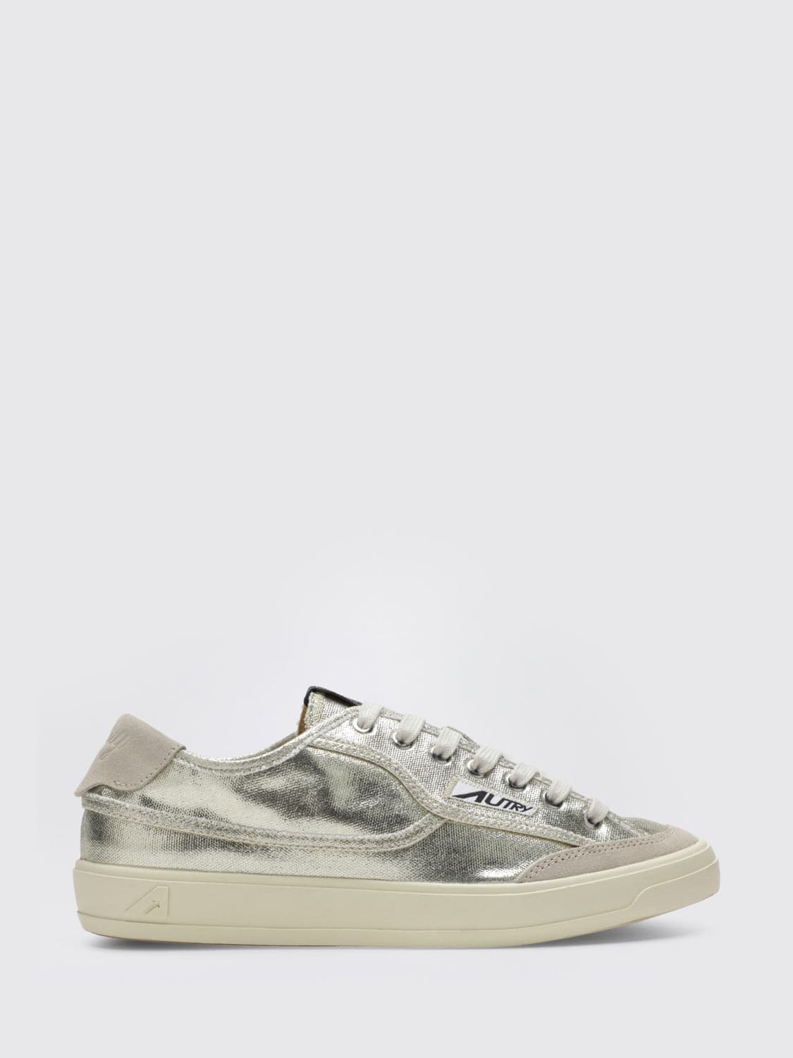 Autry Laminated Leather Windscape Sneakers