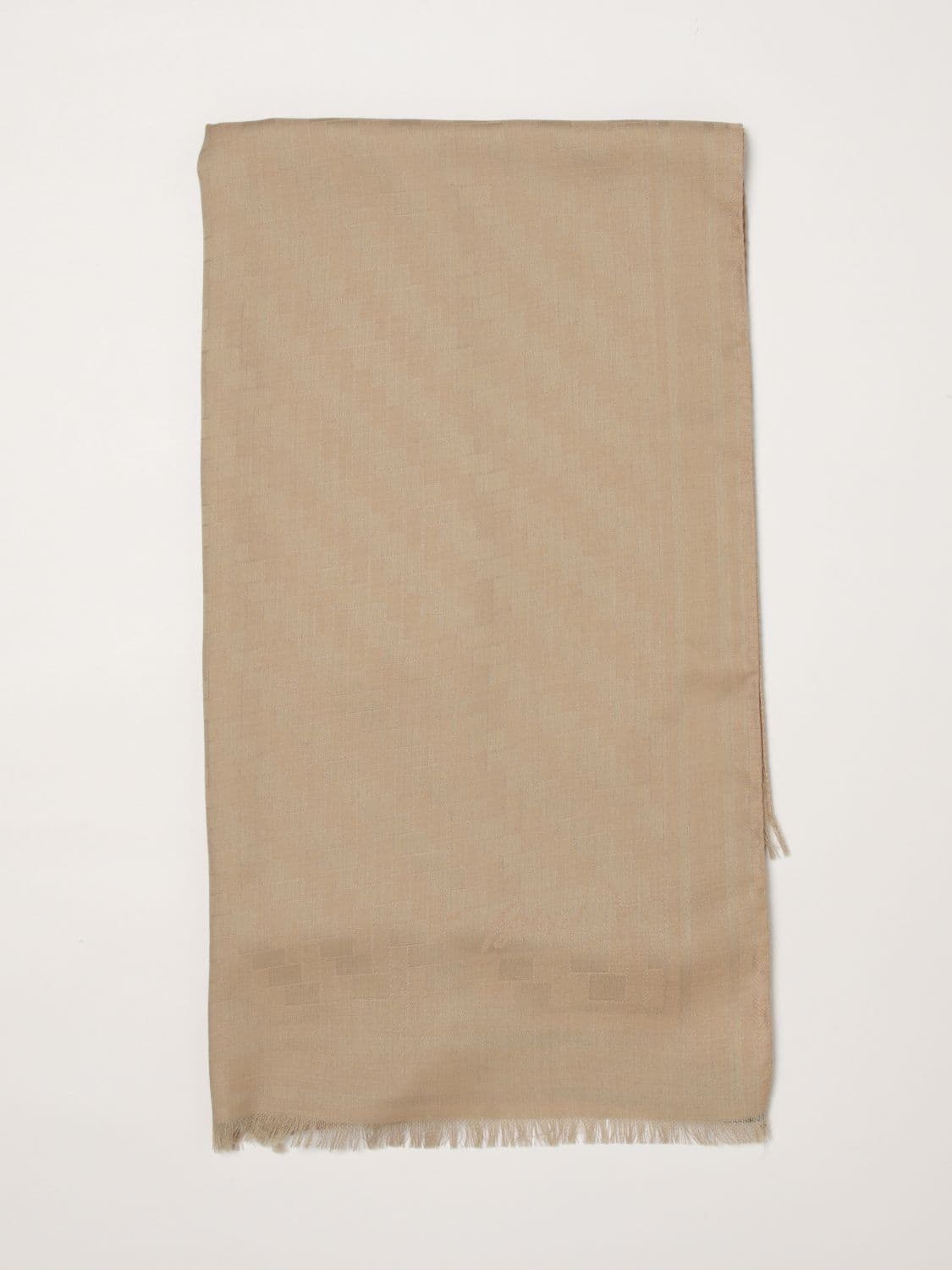 Brioni Scarf Men color Beige · OS