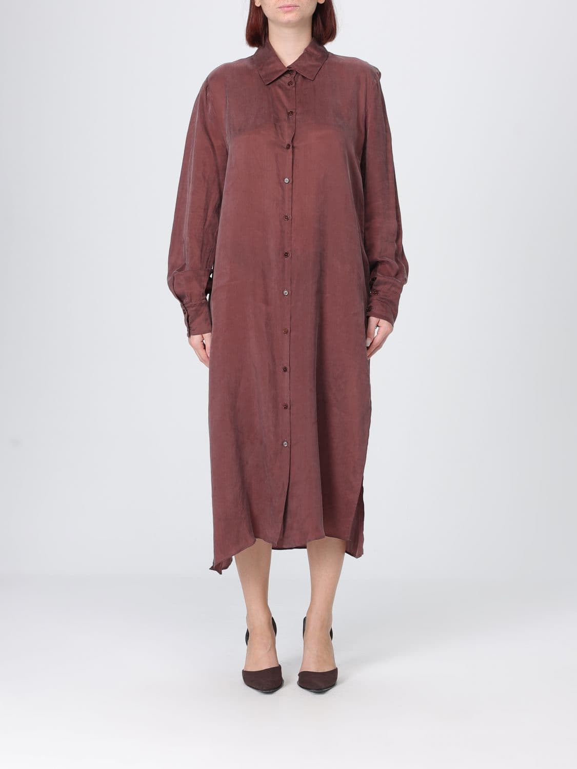 Patrizia Pepe Dress Woman color Brown