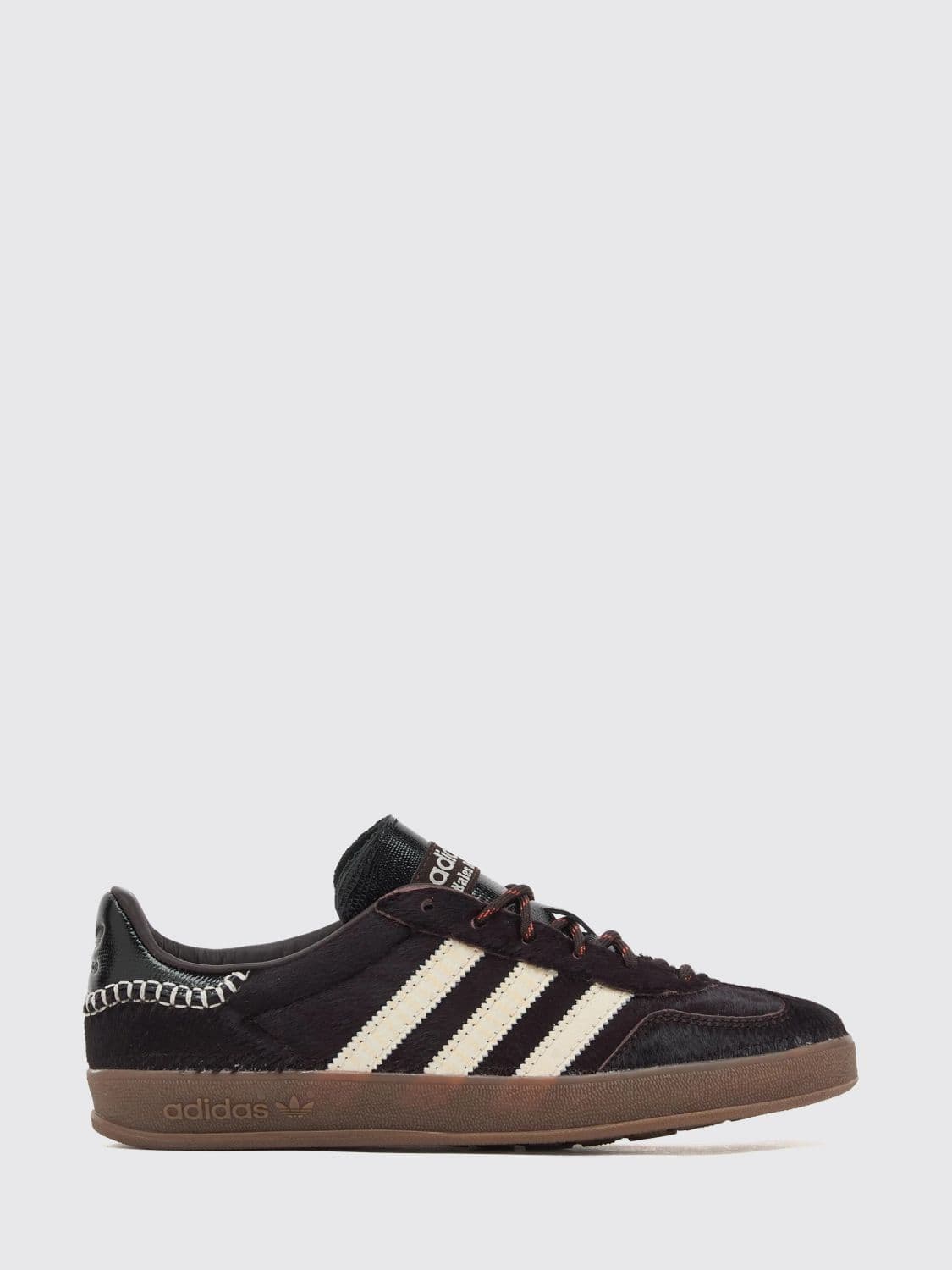 Adidas Originals By Wales Bonner Adidas Originals x Wales Bonner Gazelle Trainers in Leather and Pony Hair