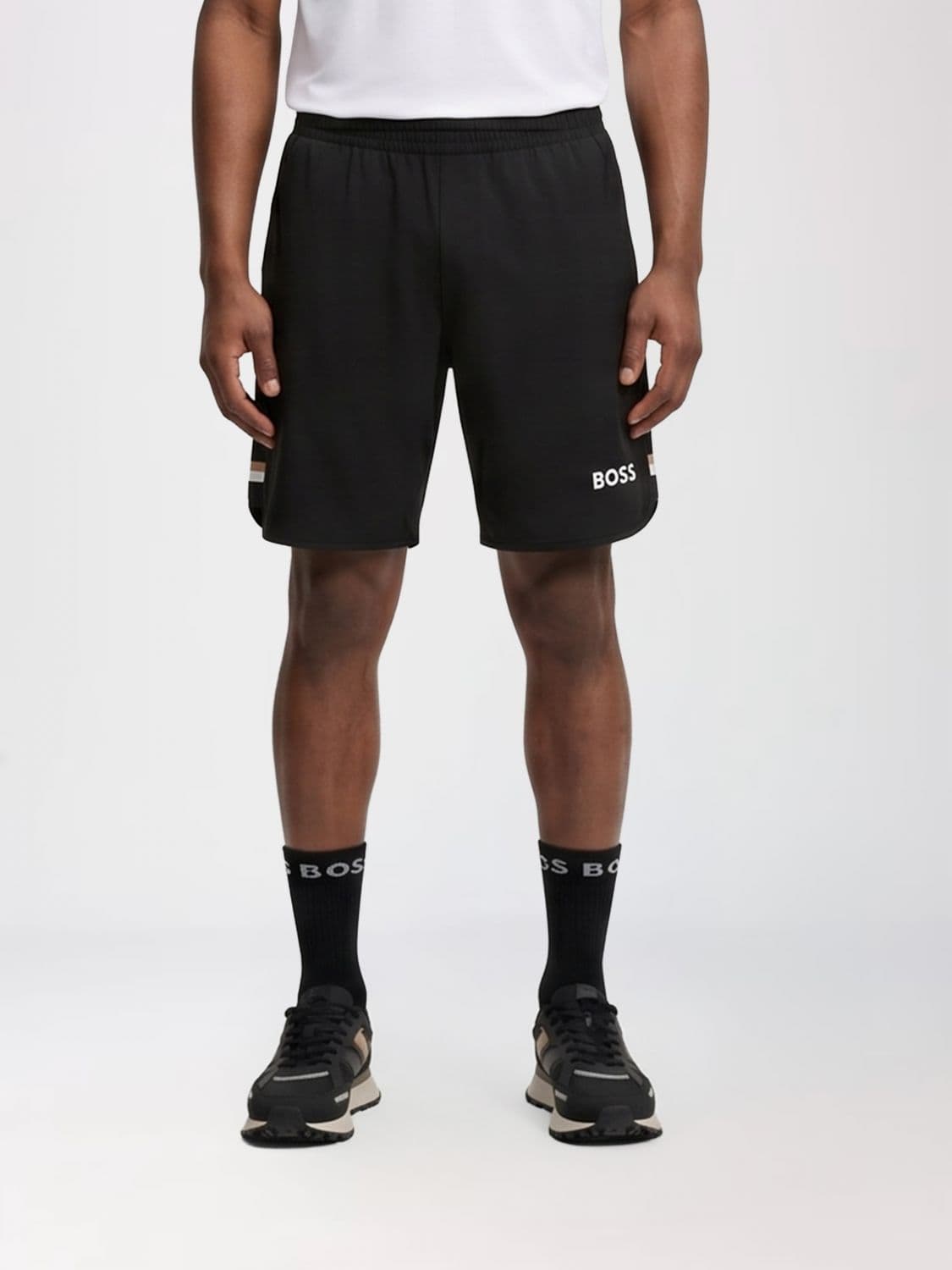 Boss Shorts Men color Black