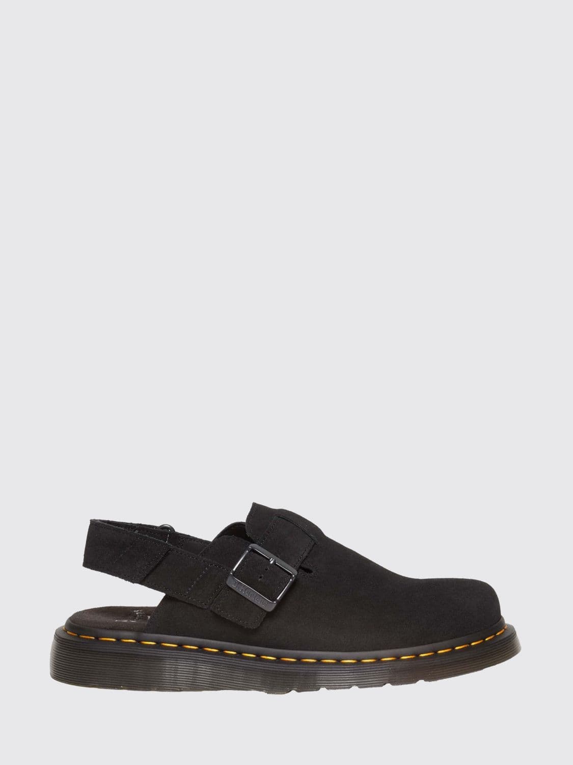 Dr. Martens Jorge Suede Slingback Mules with Adjustable Strap · 45