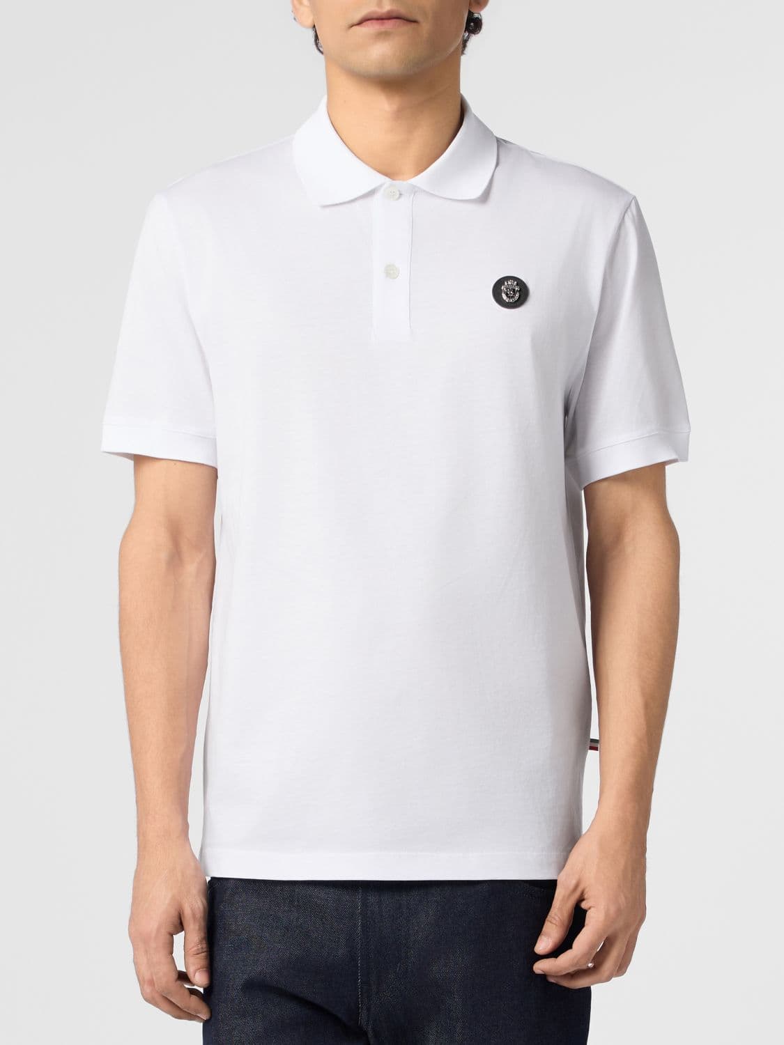 Billionaire Polo Shirt Men color White